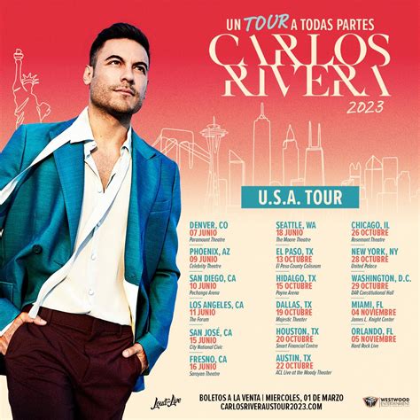 carlos rivera tour 2023 setlist|carlos rivera tour 2023.